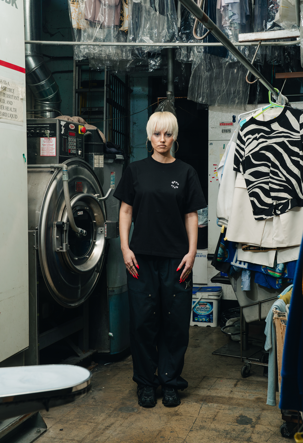 goyo club LOGO T SHIRTS 001 - BLACK