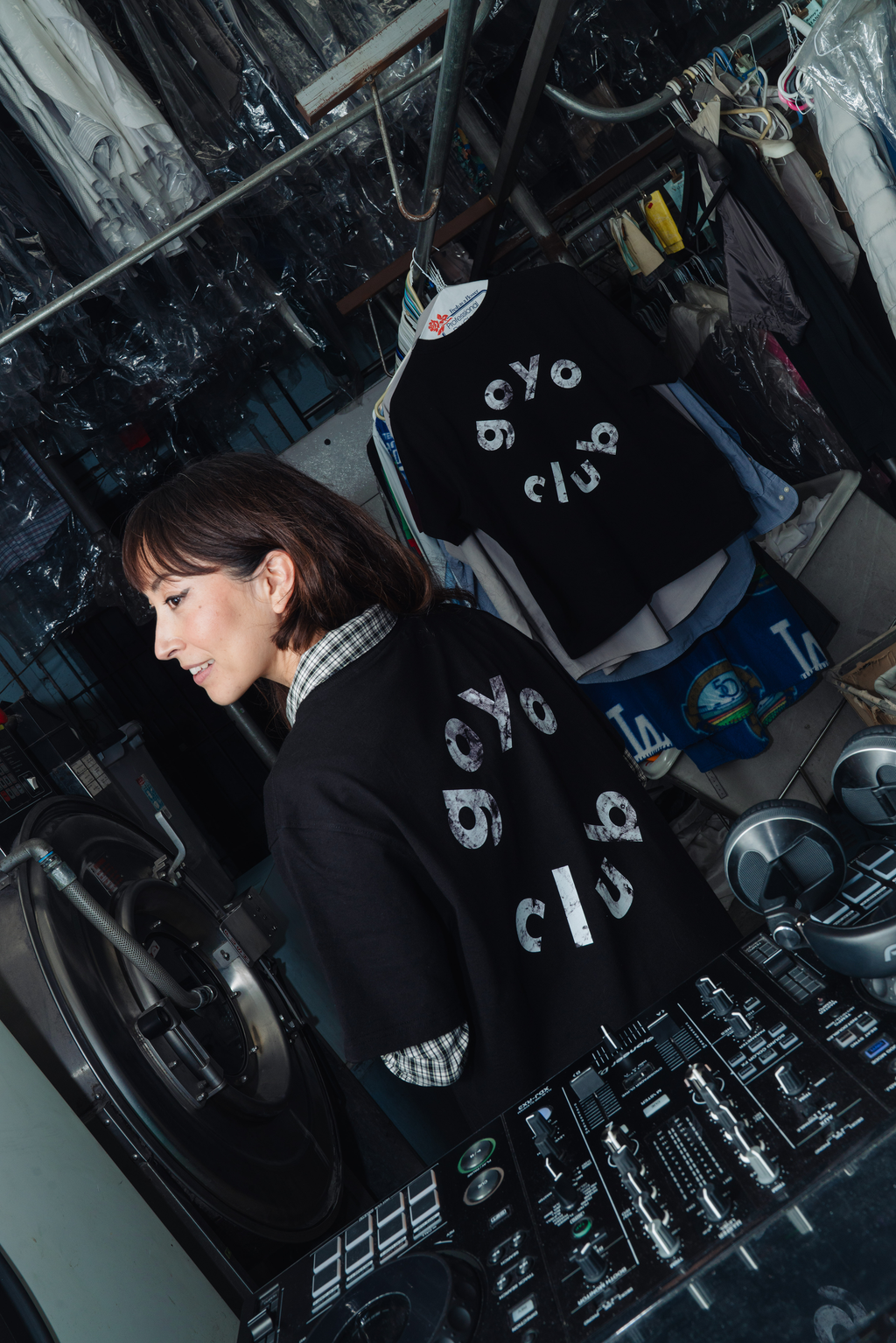 goyo club LOGO T SHIRTS 001 - BLACK