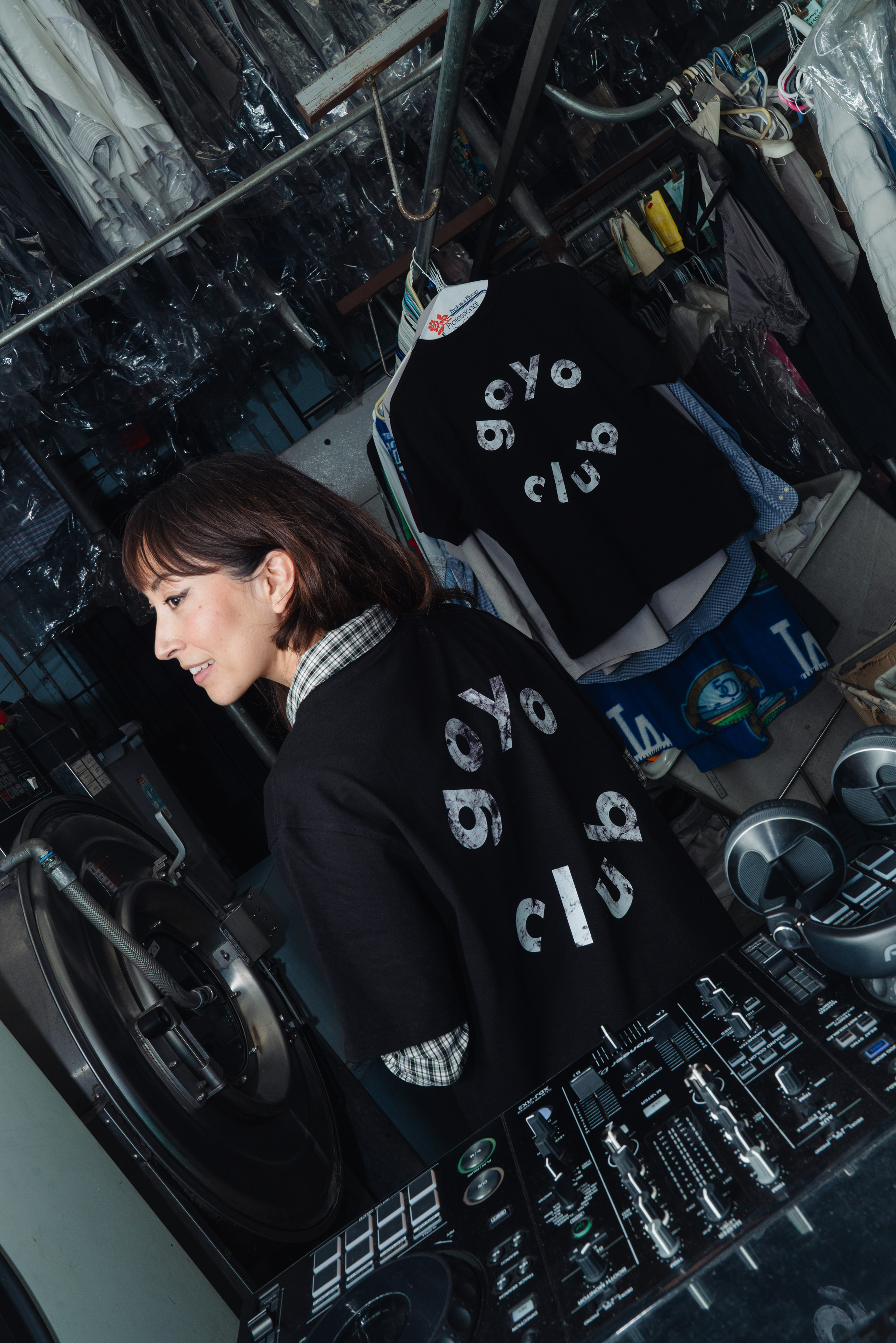 goyo club LOGO T SHIRTS 001 - BLACK