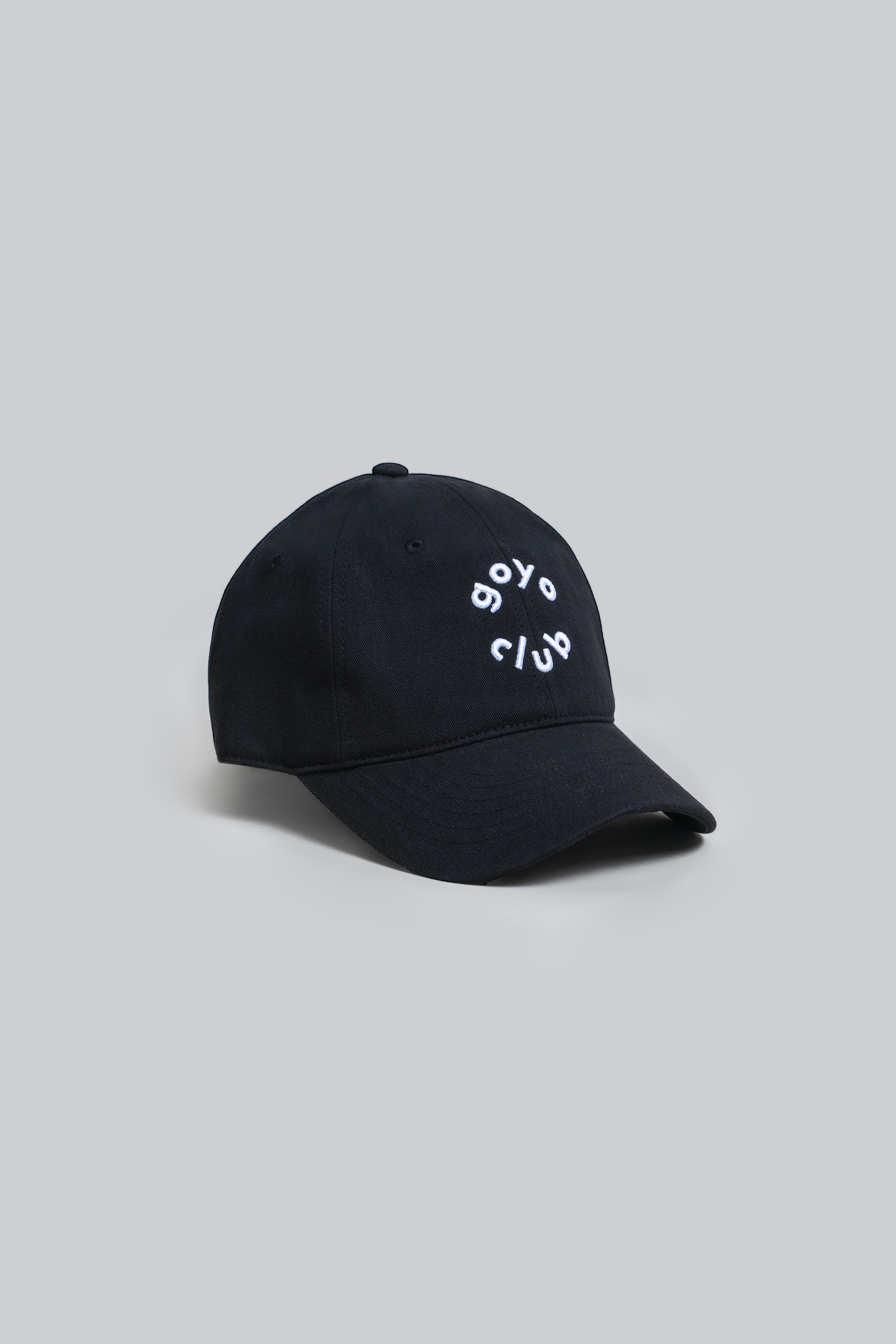 goyo club LOGO cap - BLACK