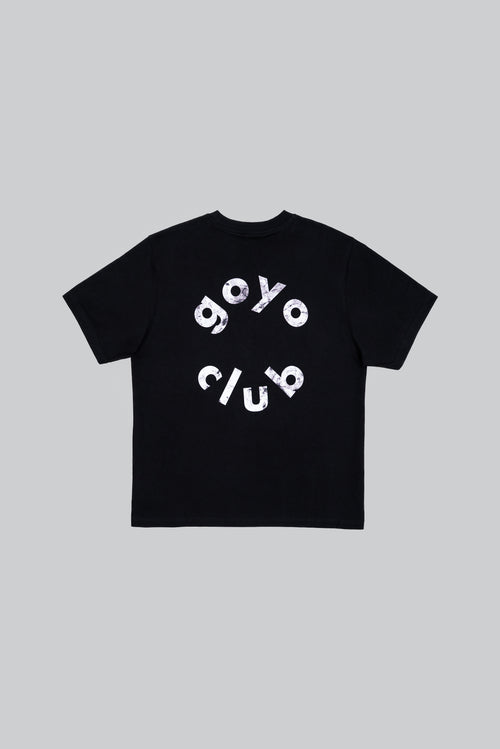 goyo club LOGO T SHIRTS 001 - BLACK